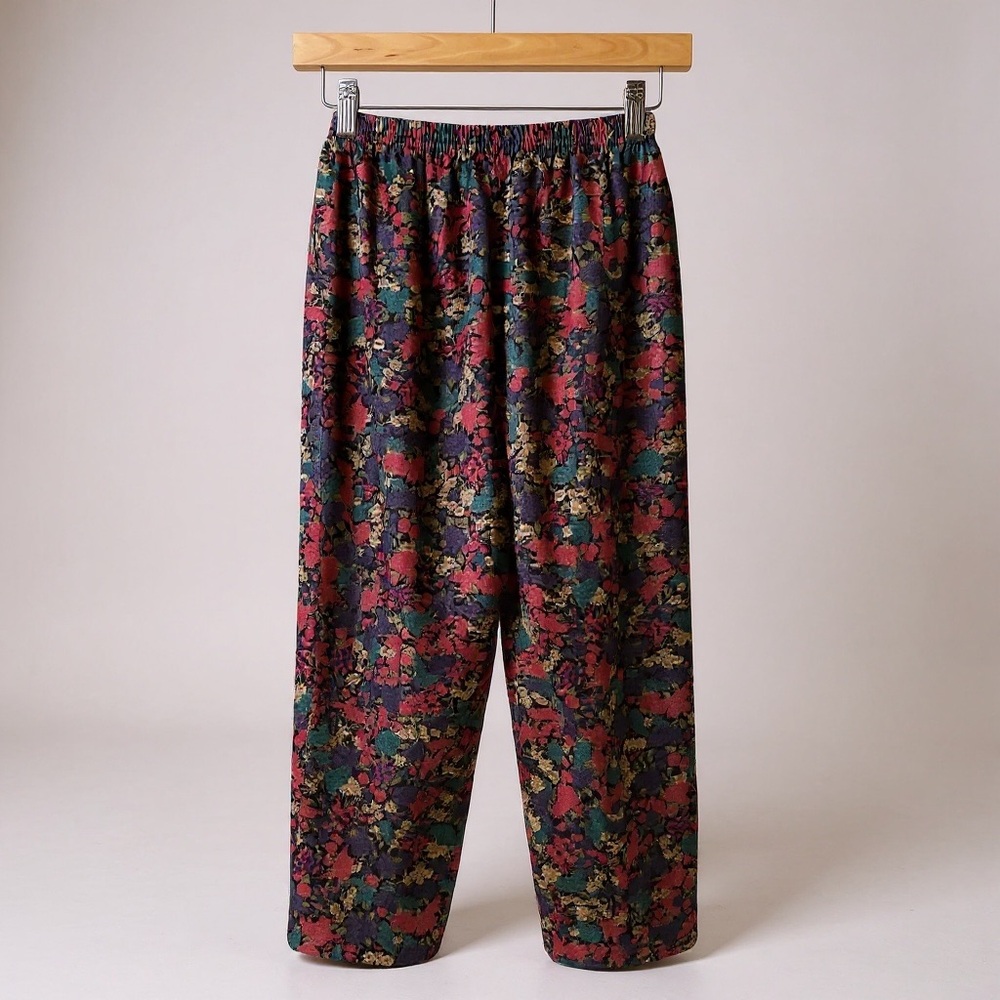 Floral Patterned Women's Pants